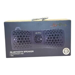 Black Waterproof Bluetooth Speaker